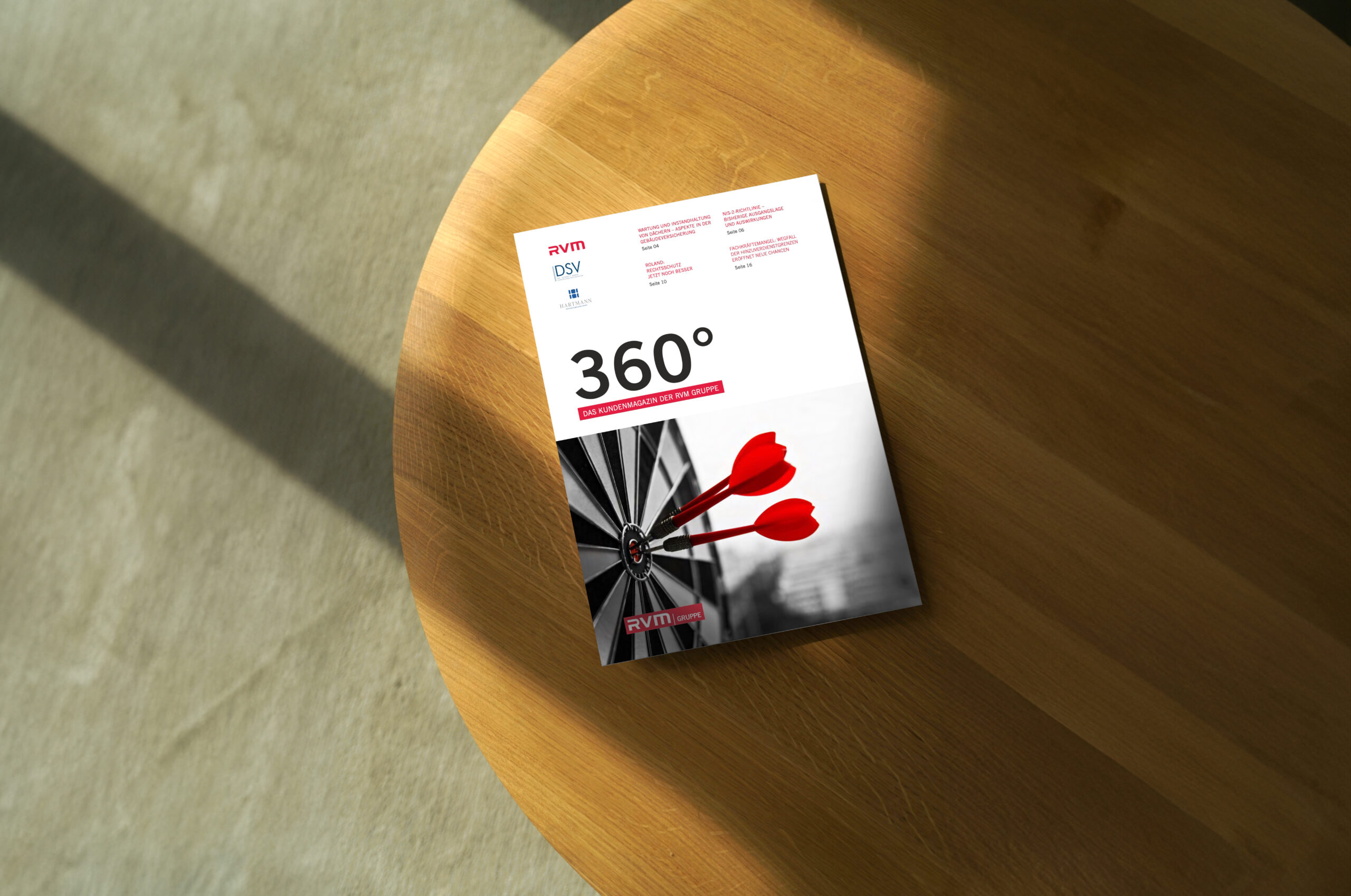 360° Das Kundenmagazin der RVM Gruppe - www.rvm.de